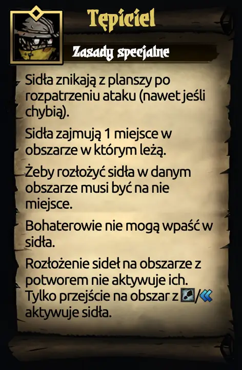 Tępiciel — Tył