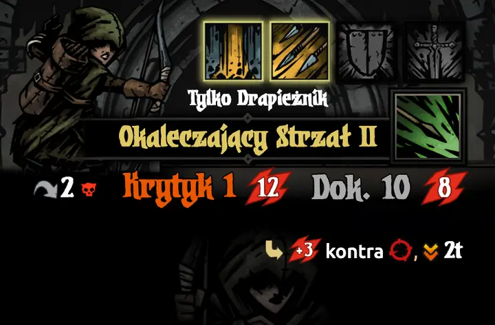 Szybki Strzał / Okaleczający Strzał II — Tył