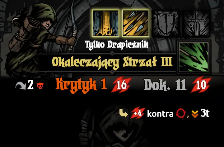 Szybki Strzał / Okaleczający Strzał III — Tył