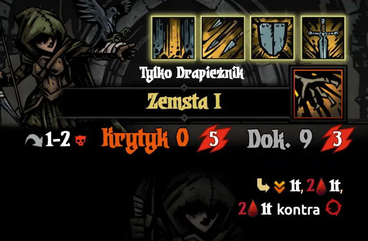 Złodziej Oczu / Zemsta I — Tył