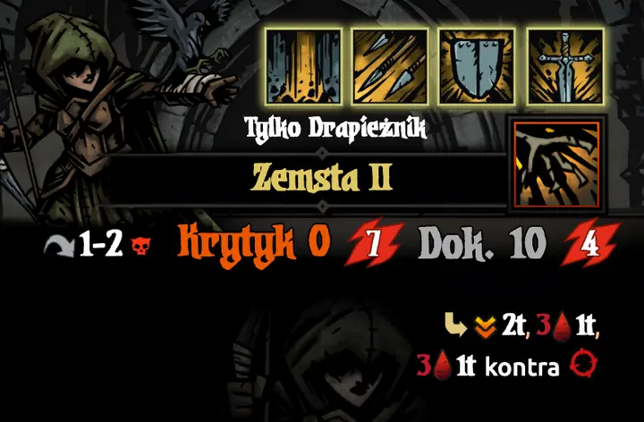 Złodziej Oczu / Zemsta II — Tył