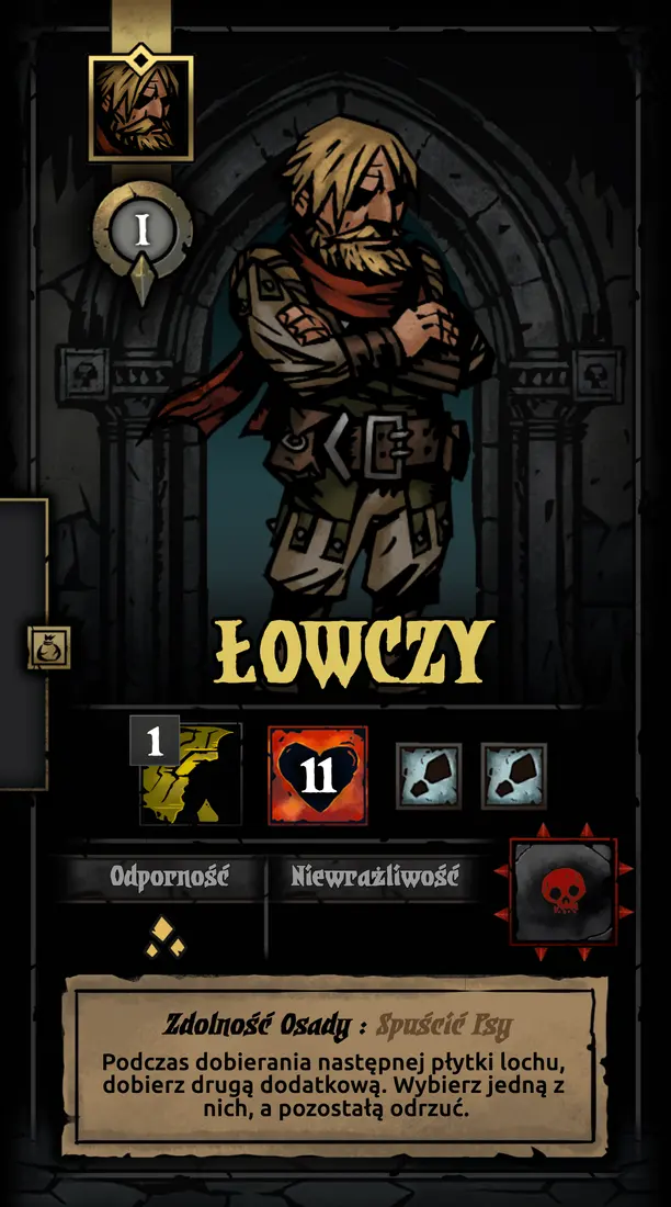 Łowczy — Poziom 1