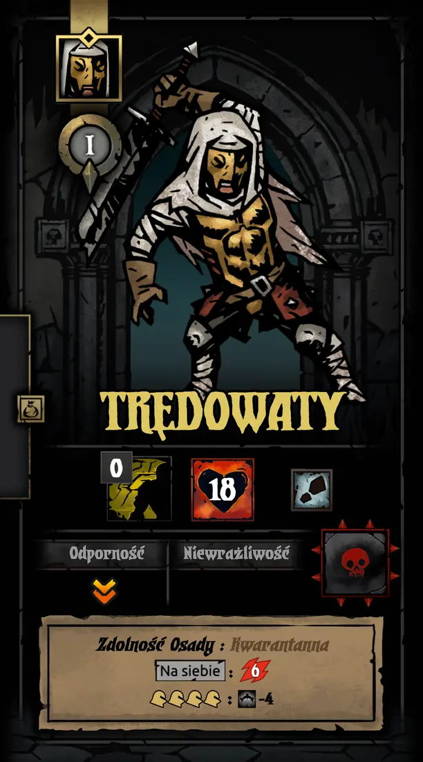 Trędowaty — Poziom 1
