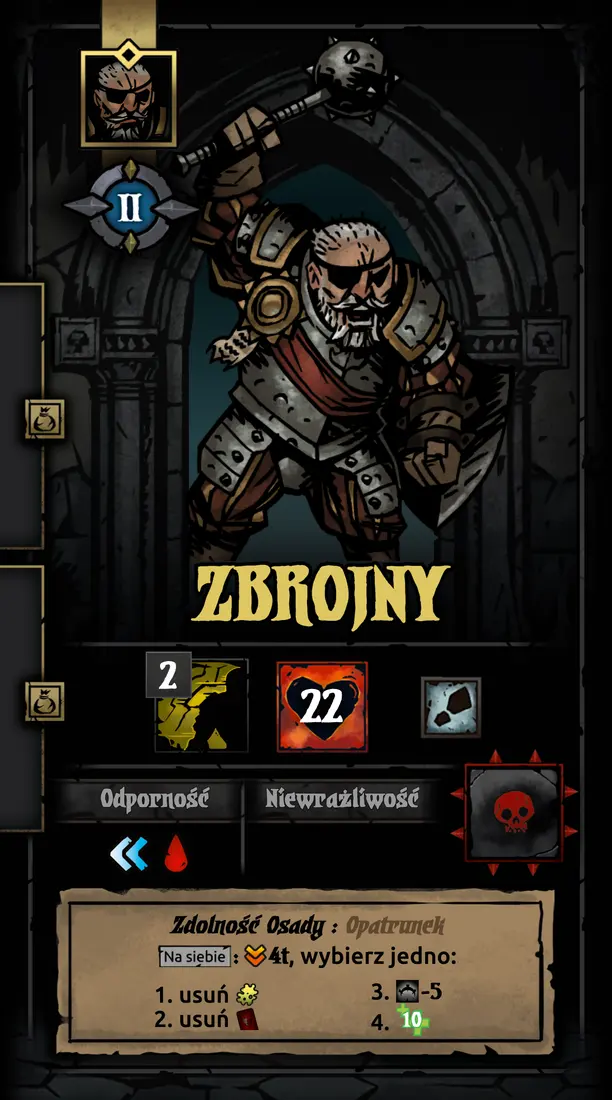 Zbrojny — Poziom 2