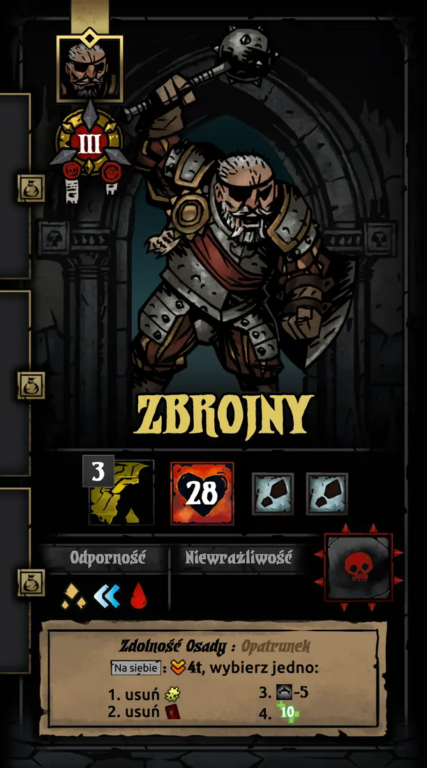 Zbrojny — Poziom 3