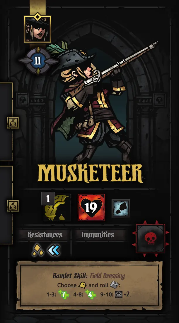 Muszkieterka — Poziom 2