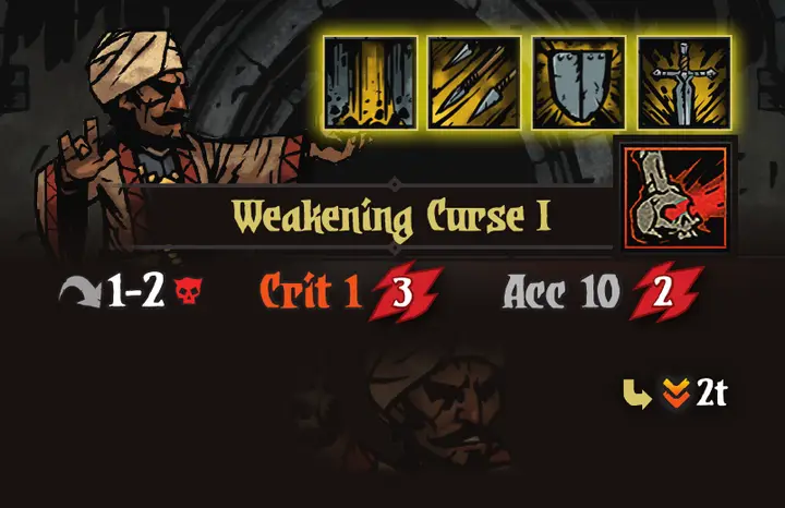 Weakening Curse I