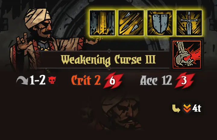 Weakening Curse III