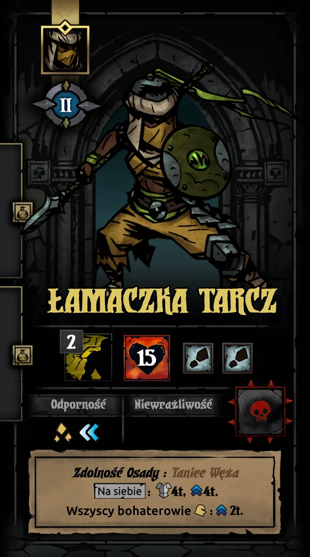 Łamaczka Tarcz — Poziom 2