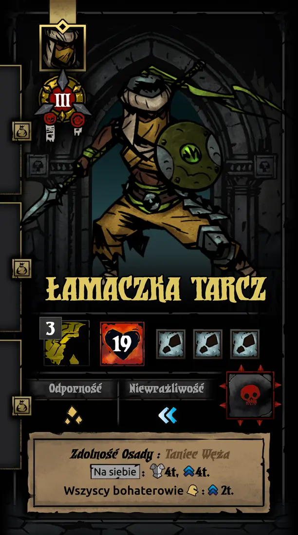 Łamaczka Tarcz — Poziom 3