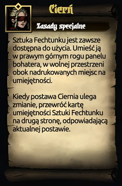 Cierń — Tył